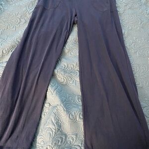 Nautica Women's Wide Leg Purple Pants